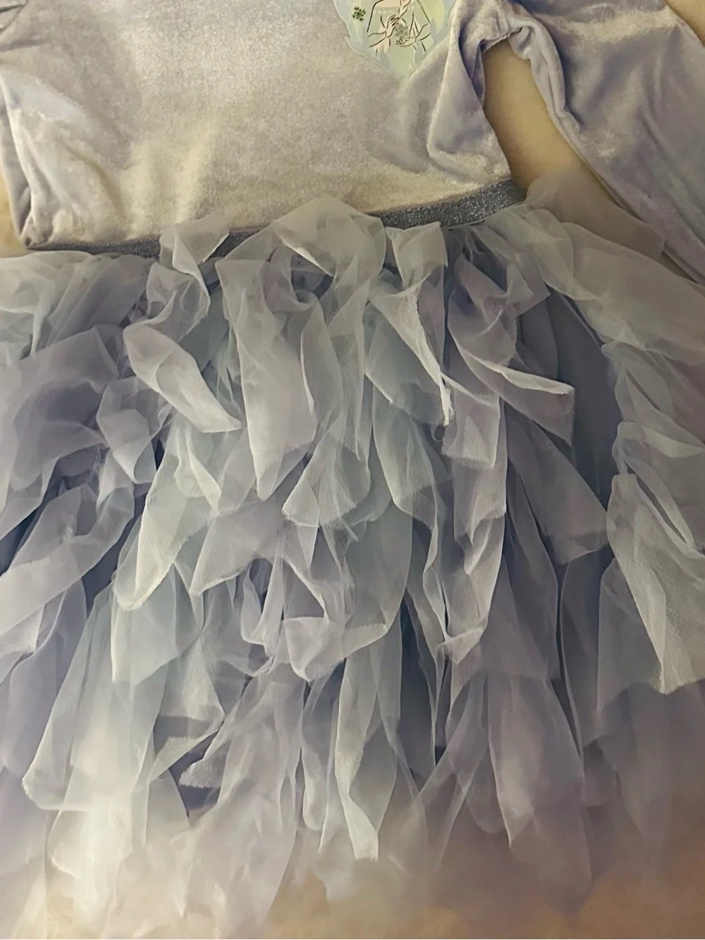 Girls Light Lavender Princess Tulle Costume Dress
